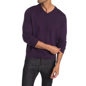 COPY - Nautica V-Neck Sweater NWT Blackberry